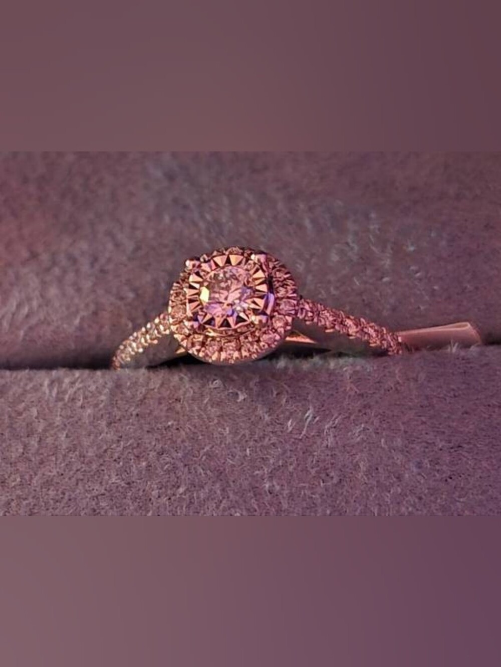 NIB 10k White Gold 1/3 carat Diamond Ring from Jared's